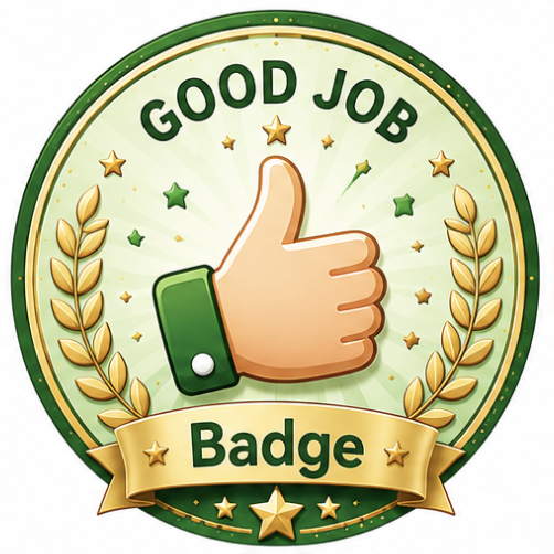 Good Job Badge